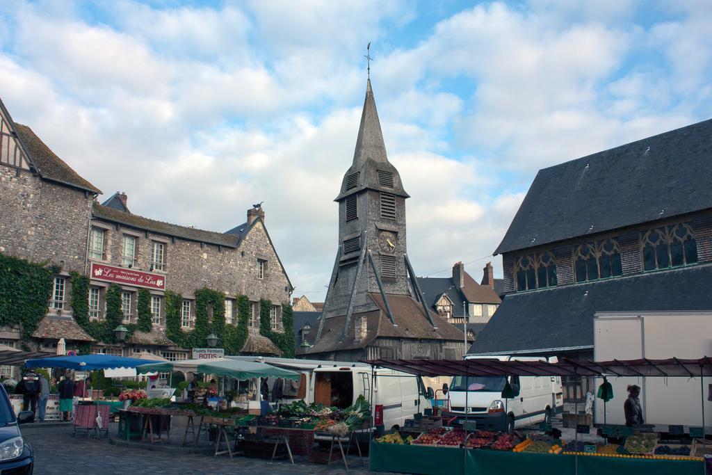 Le Balcon Du Port Leilighet Honfleur Rom bilde